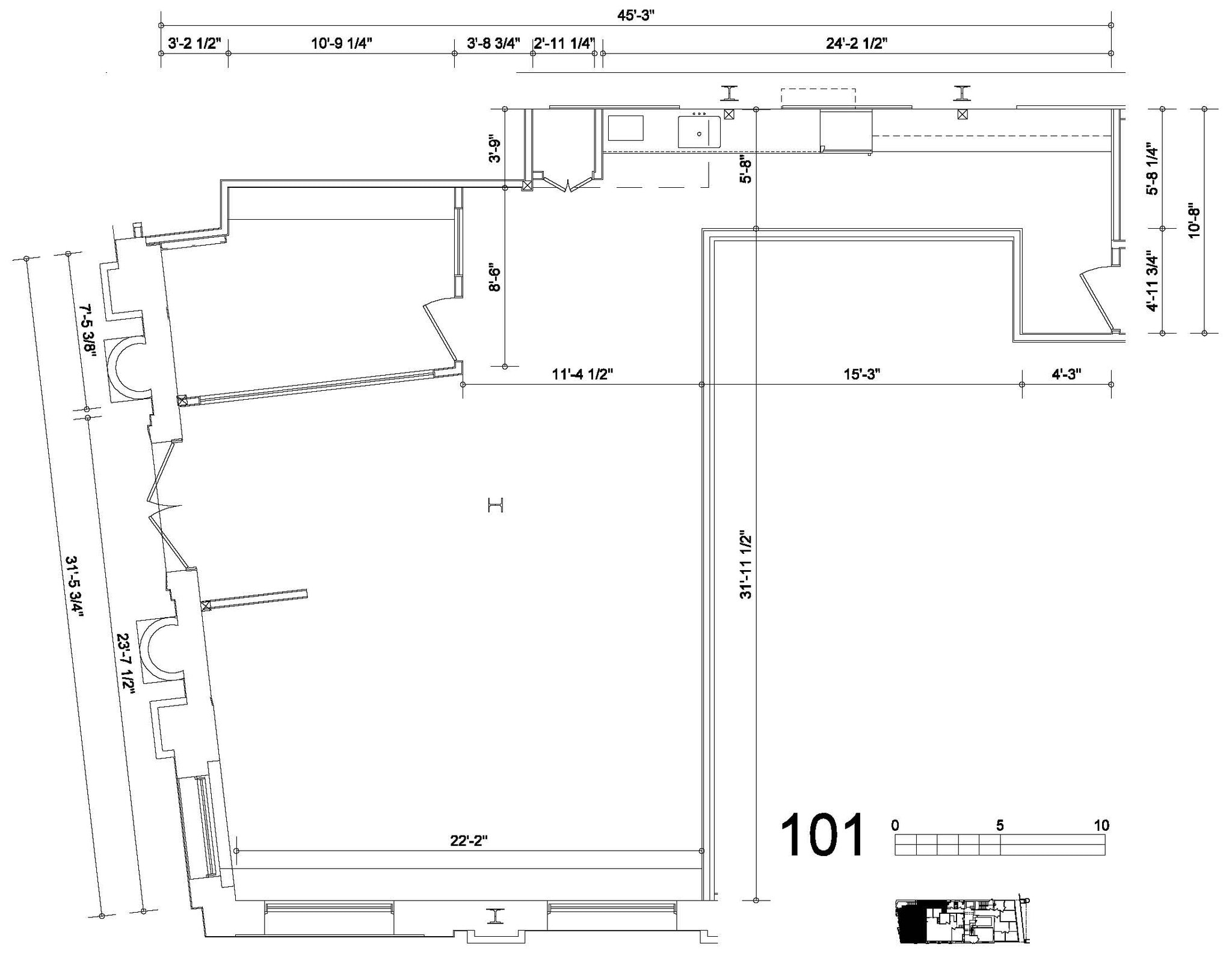 307 Bloomfield Ave, Caldwell, NJ à louer Plan d’étage– Image 1 sur 4