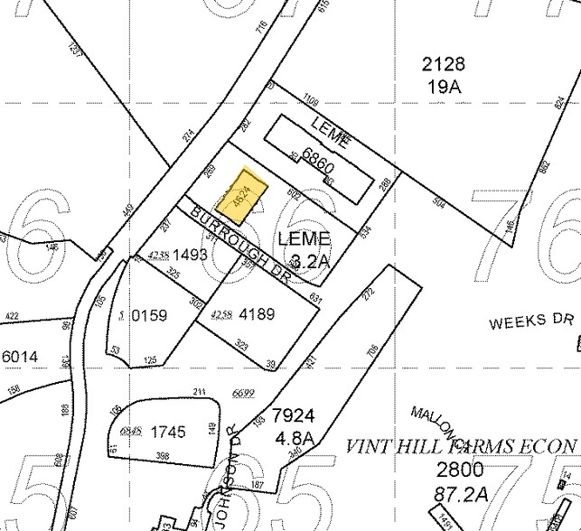 6801 Kennedy Rd, Warrenton, VA à louer - Plan cadastral – Image 2 sur 3