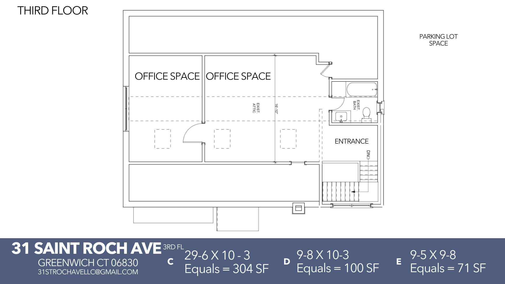 31 Saint Roch Ave, Greenwich, CT à louer Plan d’étage– Image 1 sur 2