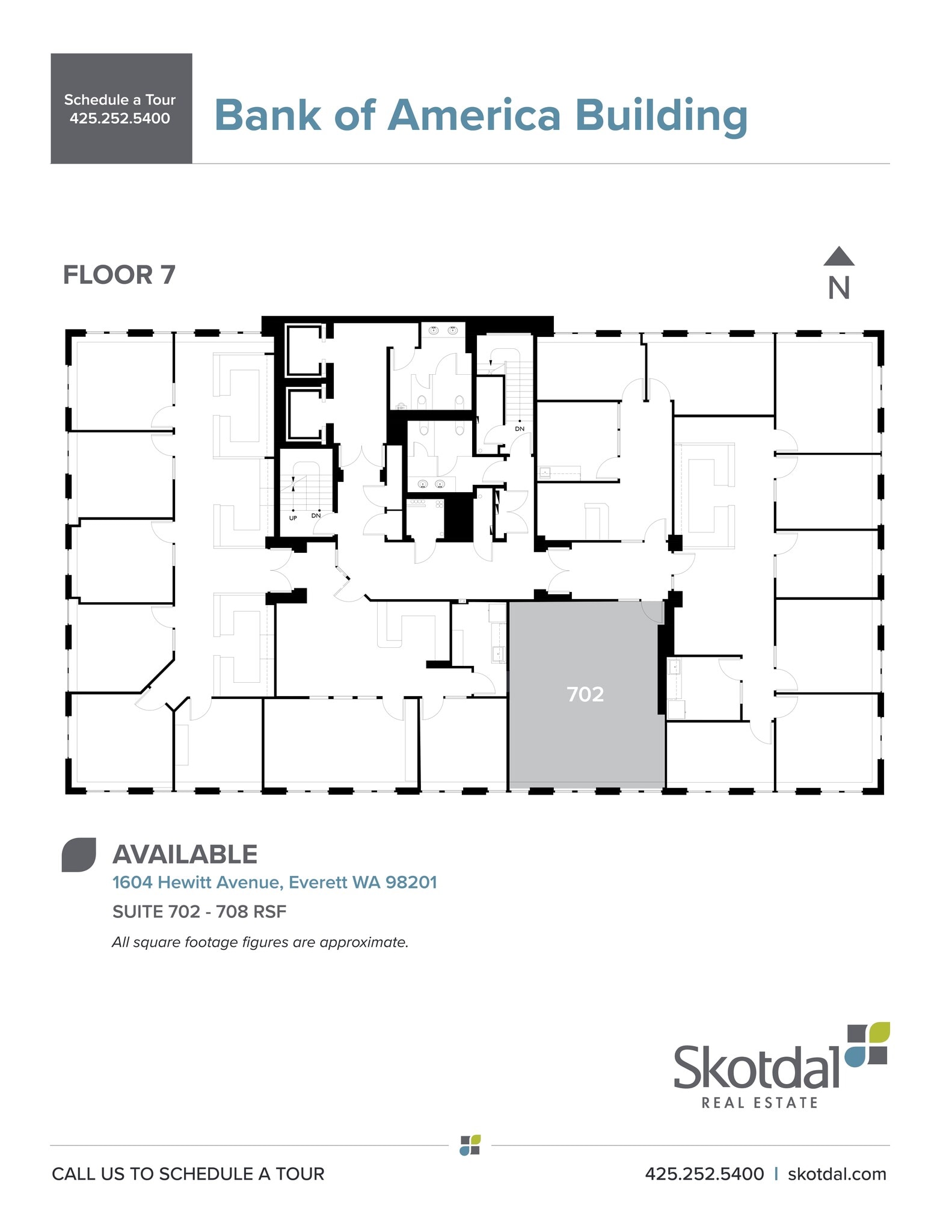 1602-1604 Hewitt Ave, Everett, WA à louer Plan de site– Image 1 sur 1