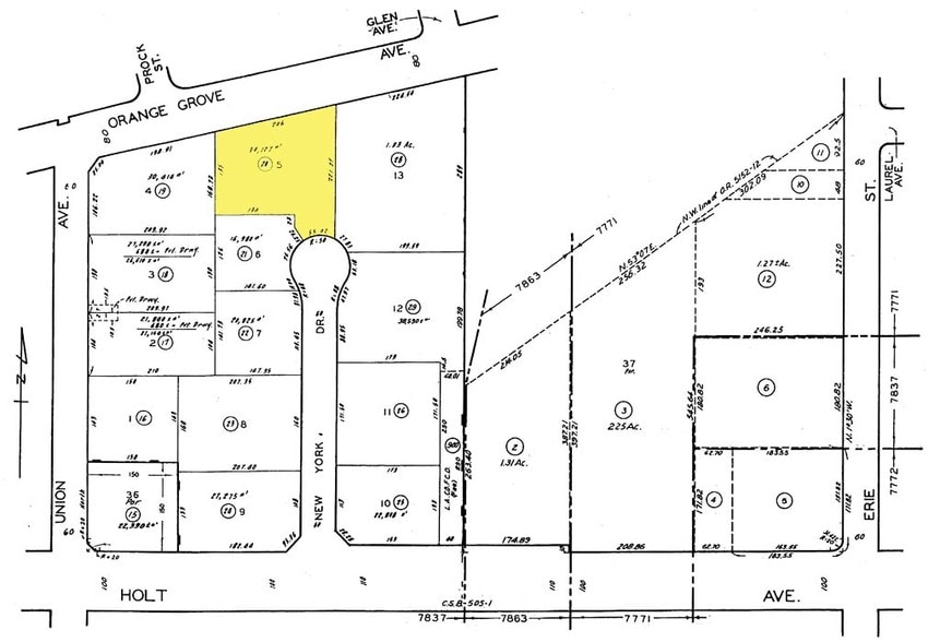 683 New York Dr, Pomona, CA à vendre - Plan cadastral – Image 2 sur 5