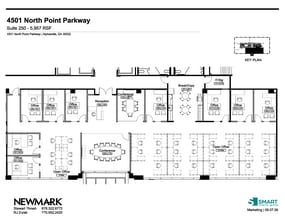 4501 North Point Pky, Alpharetta, GA à louer Plan d’étage– Image 1 sur 1