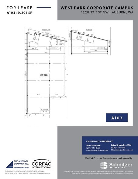 3320 W Valley Hwy N, Auburn, WA à louer - Plan d’étage – Image 3 sur 27