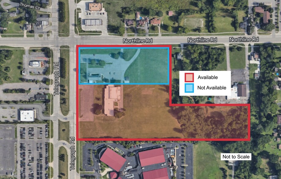 13115 Telegraph Rd, Taylor, MI à vendre - Photo de l’immeuble – Image 1 sur 2