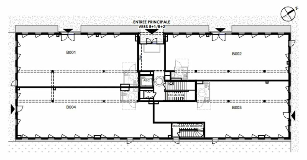 Bureau dans Muret à louer - Plan d’étage – Image 3 sur 4
