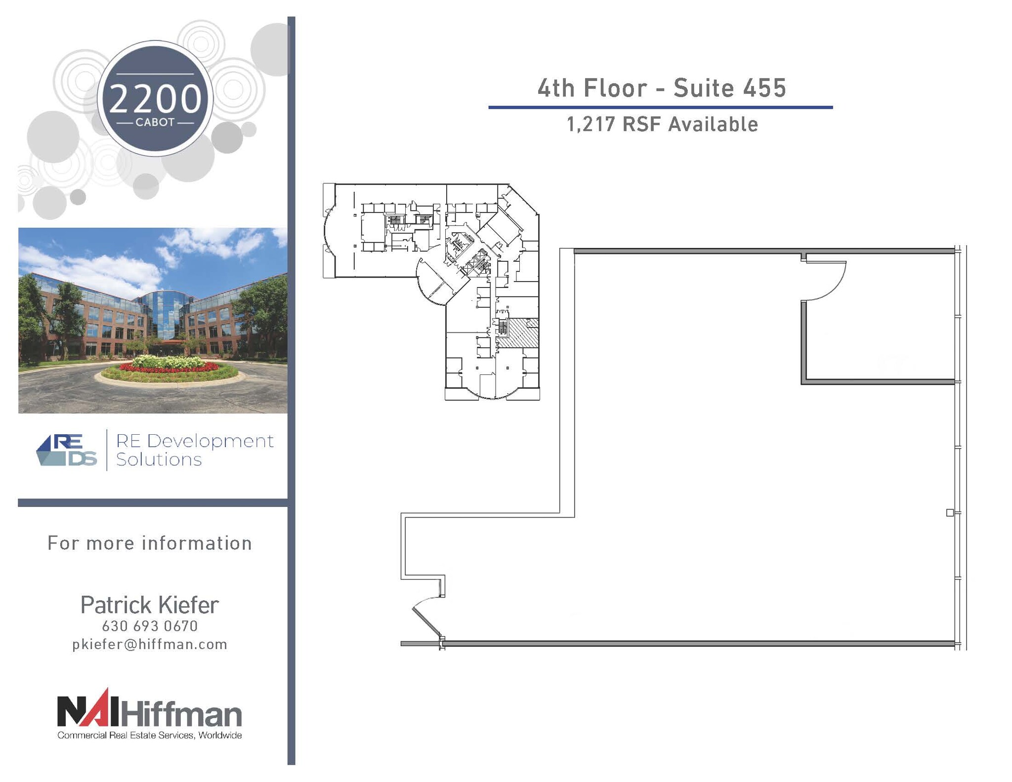2200 Cabot Dr, Lisle, IL à louer Plan d’étage– Image 1 sur 1