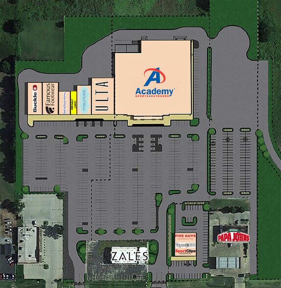 4408 W Owen K Garriott Rd, Enid, OK à louer - Plan de site – Image 3 sur 3