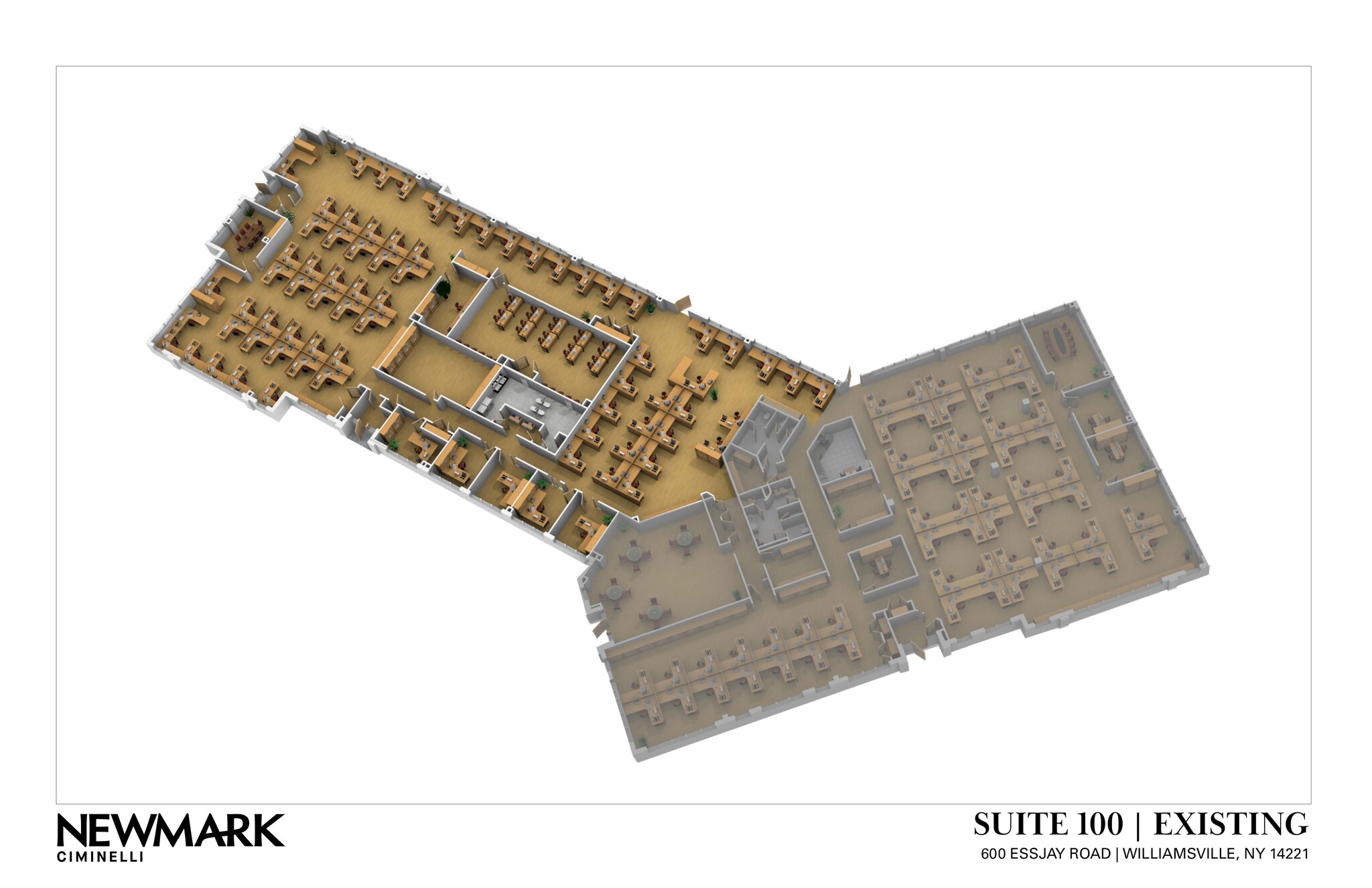 600 Essjay Rd, Williamsville, NY à louer Plan d’étage– Image 1 sur 1