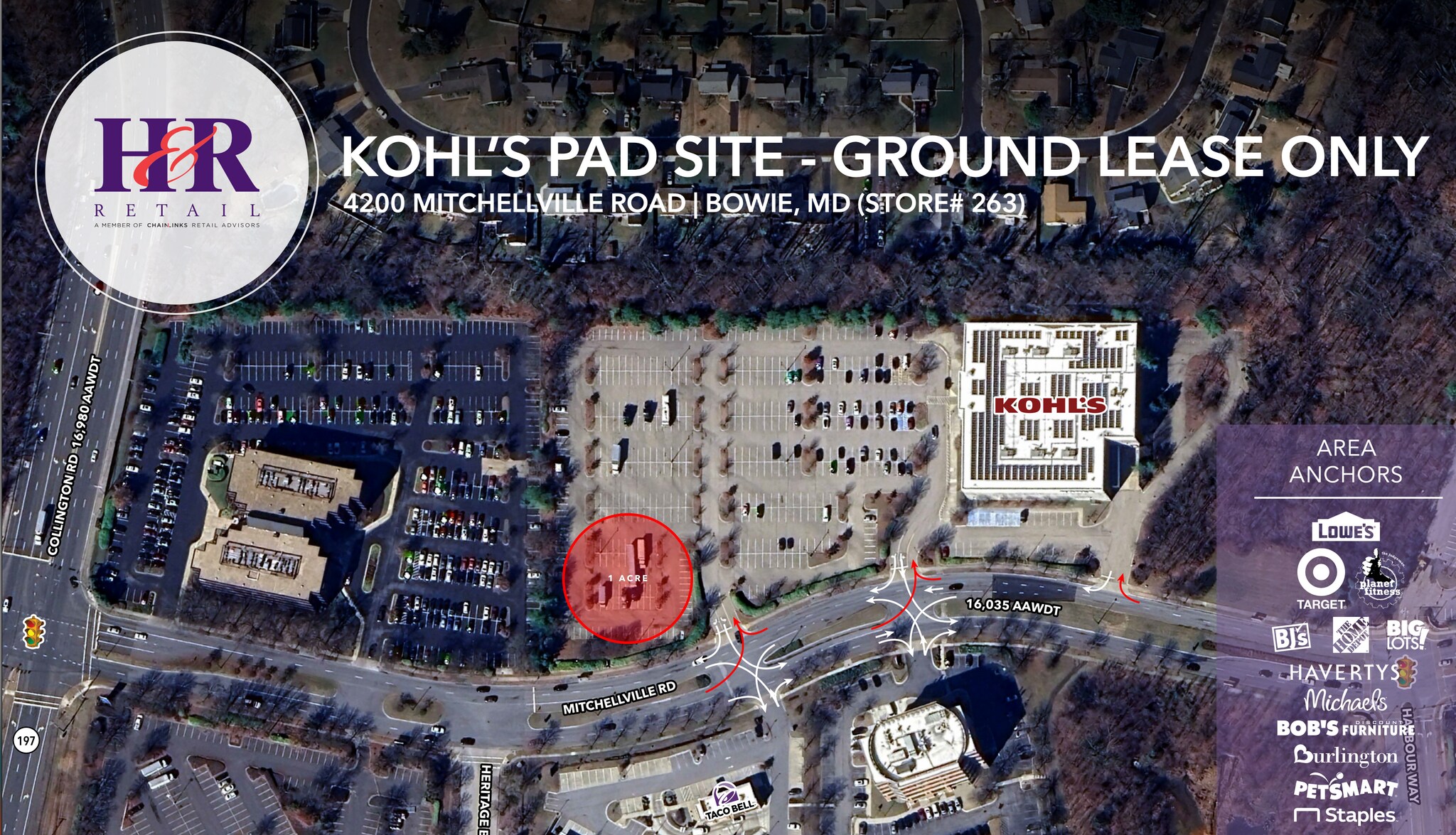 4200 Mitchellville Road, Bowie, MD à louer Aérien– Image 1 sur 2