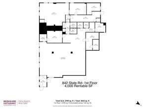 842 State Rd, Princeton, NJ à louer Plan d’étage– Image 2 sur 8