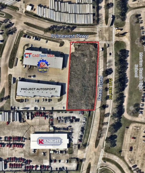 Franz Rd, Katy, TX à vendre - Photo de l’immeuble – Image 2 sur 3