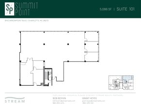 9140 Arrowpoint Blvd, Charlotte, NC à louer Plan de site– Image 2 sur 3