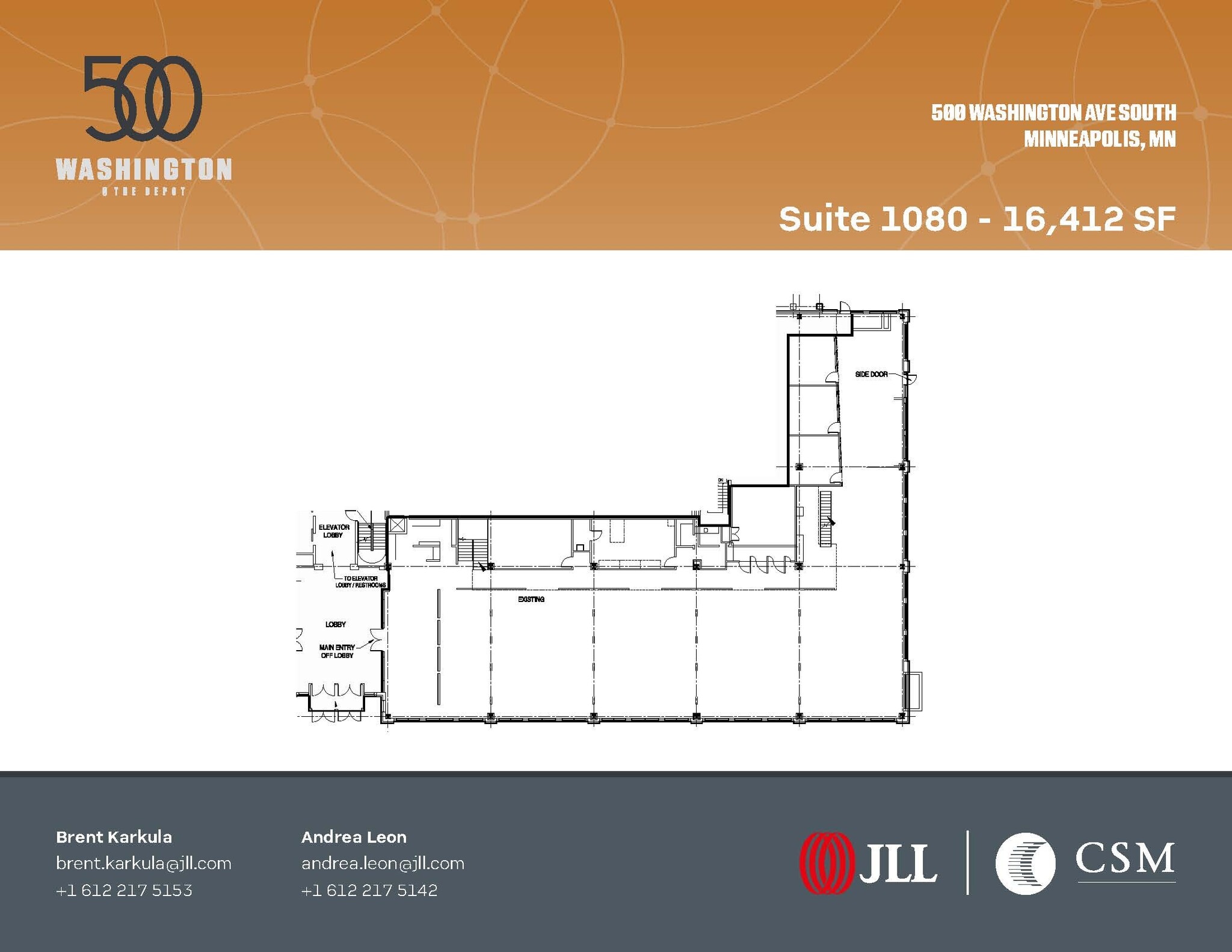 500 Washington Ave S, Minneapolis, MN à louer Plan d’étage– Image 1 sur 1