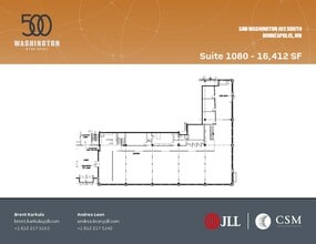 500 Washington Ave S, Minneapolis, MN à louer Plan d’étage– Image 1 sur 1