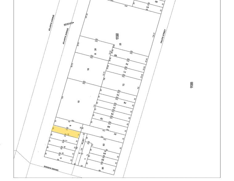 994 Atlantic Ave, Brooklyn, NY à louer - Plan cadastral – Image 3 sur 3