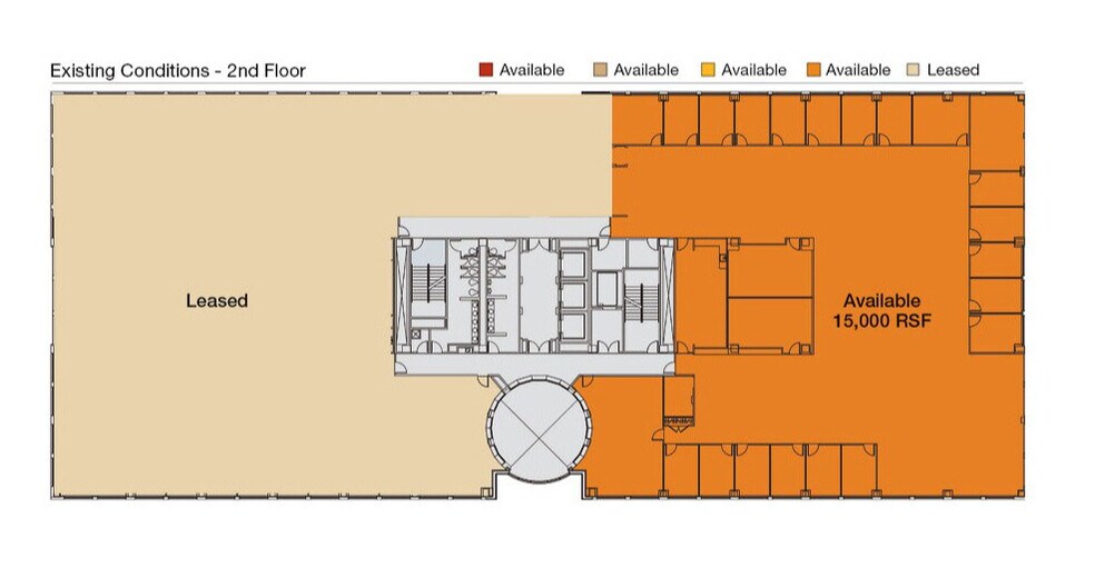1333 Burr Ridge Pky, Burr Ridge, IL à louer - Plan d’étage – Image 3 sur 7