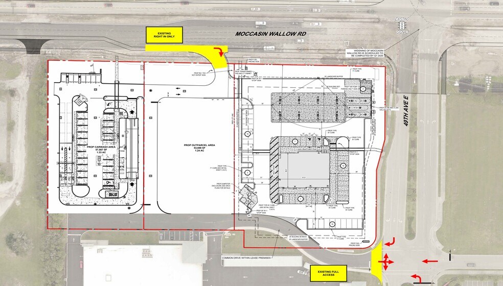 Moccasin Wallow Road & Gateway Boulevard, Palmetto, FL à louer - Plan de site – Image 2 sur 2