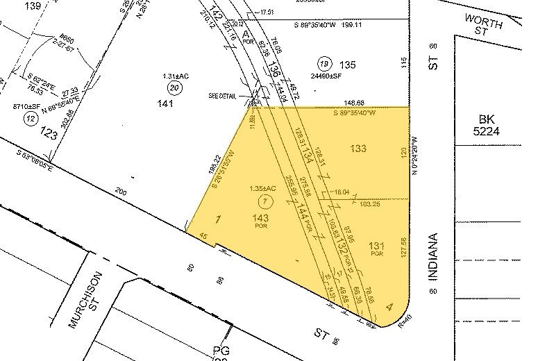 1705 N Indiana St, Los Angeles, CA à louer - Plan cadastral – Image 2 sur 17