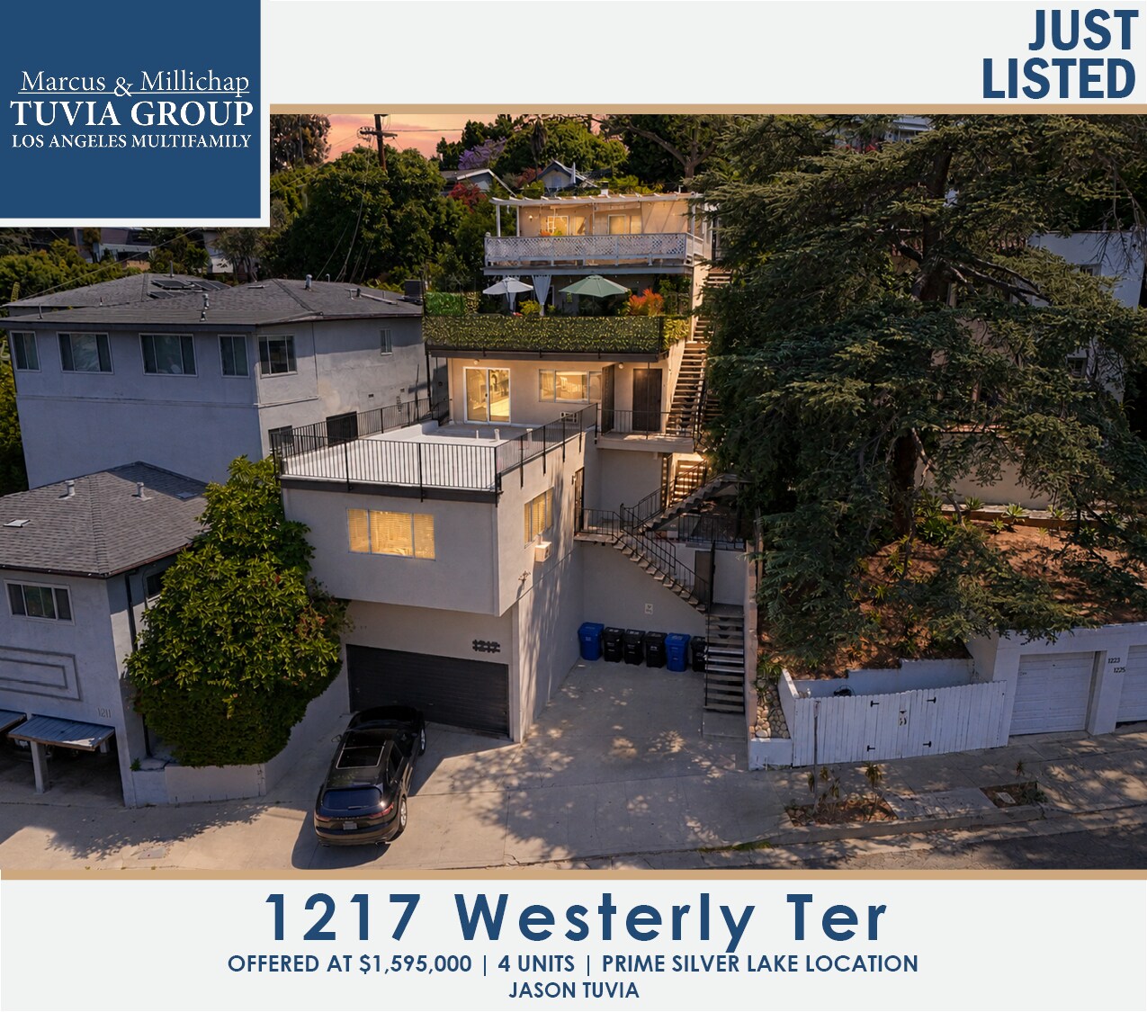 1217 Westerly Ter, Los Angeles, CA à vendre Photo de l’immeuble– Image 1 sur 17