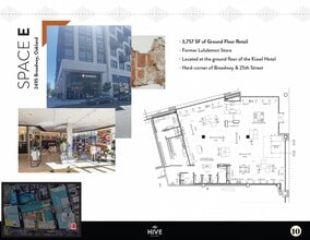 2335-2345 Broadway, Oakland, CA à louer Plan d’étage– Image 1 sur 1