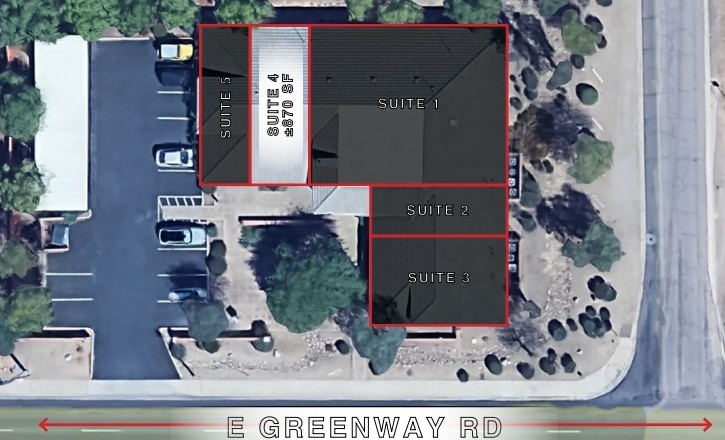 4050 E Greenway Rd, Phoenix, AZ à louer Plan de site– Image 1 sur 1
