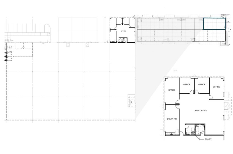 6335 N Hollywood Blvd, Las Vegas, NV à louer Plan d’étage– Image 1 sur 1