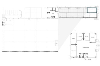 6335 N Hollywood Blvd, Las Vegas, NV à louer Plan d’étage– Image 1 sur 1