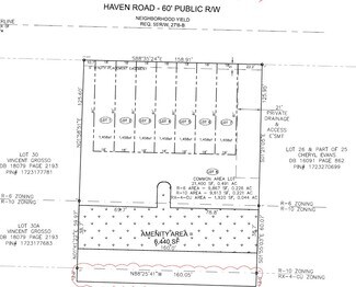 Plus de détails pour 2918 Haven Rd, Raleigh, NC - Terrain à vendre