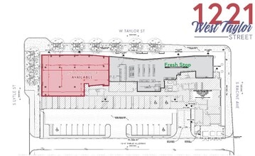 1221 W Taylor St, Chicago, IL à louer Plan d’étage– Image 1 sur 1