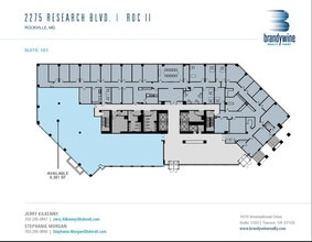 2275 Research Blvd, Rockville, MD à louer Plan d’étage– Image 1 sur 12