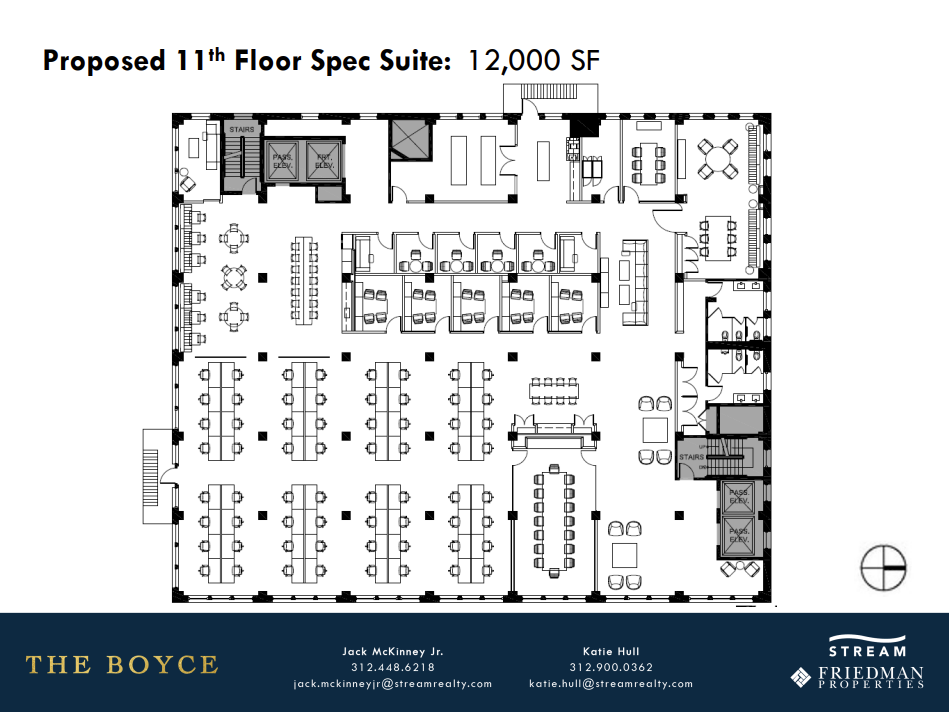 500 N Dearborn St, Chicago, IL à louer Plan d’étage– Image 1 sur 1
