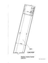 905-951 Atlantic Ave, Baldwin, NY à louer Plan de site– Image 1 sur 4