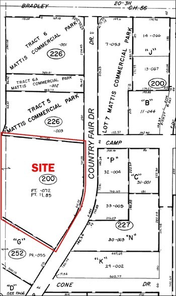 901 N Country Fair Dr, Champaign, IL à vendre - Plan cadastral – Image 2 sur 9