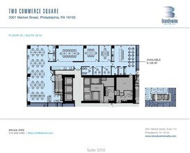 2001 Market St, Philadelphia, PA à louer Plan d’étage– Image 1 sur 1