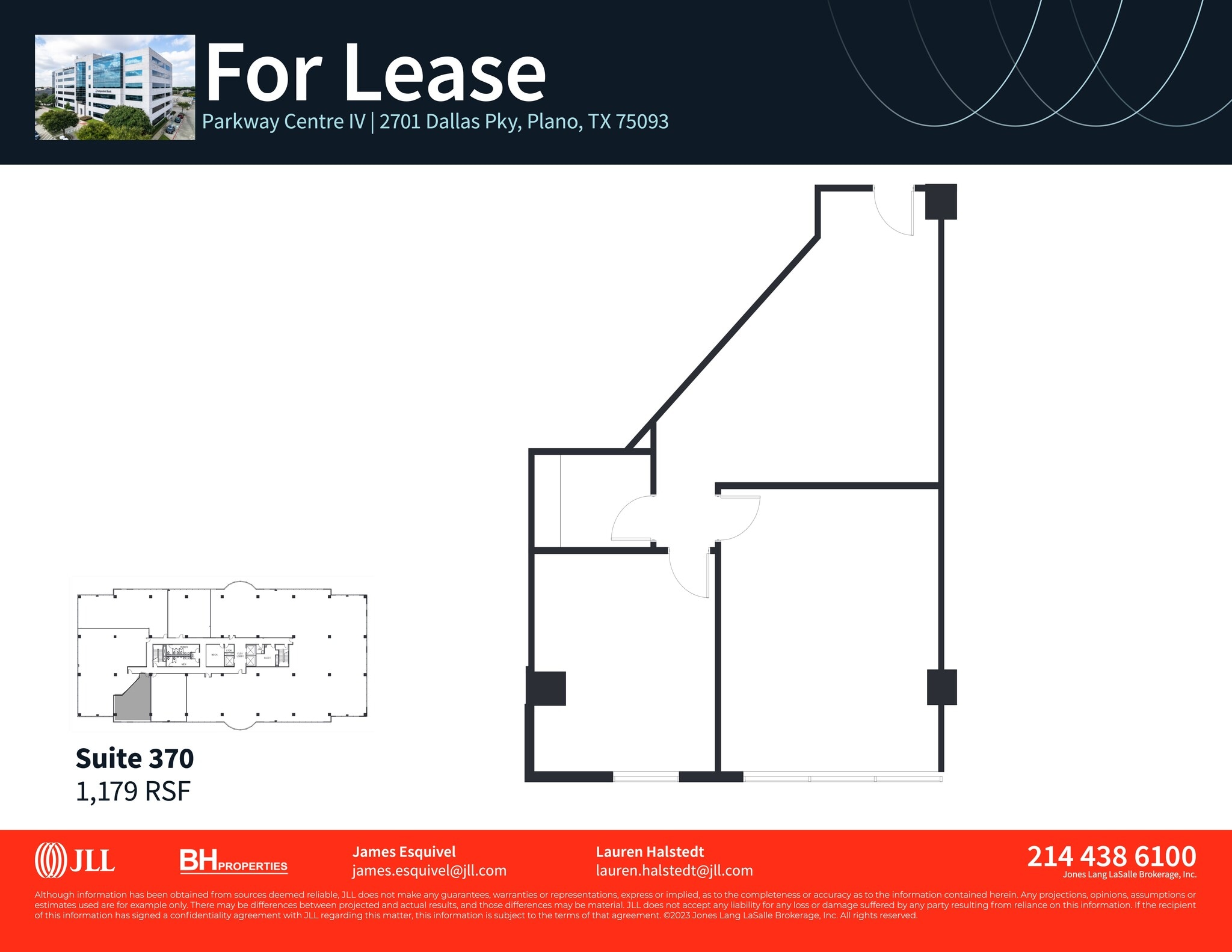 2701 Dallas Pky, Plano, TX à louer Plan de site– Image 1 sur 1