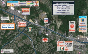 7110 Harrison Rd, Fredericksburg, VA - VUE AÉRIENNE vue de carte - Image1