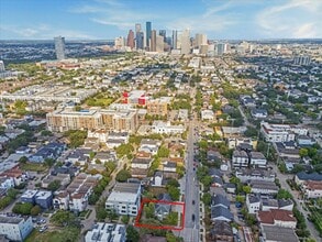 1220 W Gray St, Houston, TX - VUE AÉRIENNE  vue de carte - Image1