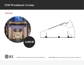 4801-4809 Bethesda Ave, Bethesda, MD à louer Plan d’étage– Image 1 sur 2