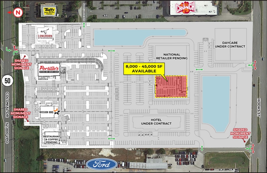 5 E SR 50 Hwy, Clermont, FL à louer - Plan de site – Image 3 sur 4