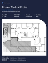 833 Campbell Hill St NW, Marietta, GA à louer Plan d’étage– Image 1 sur 1