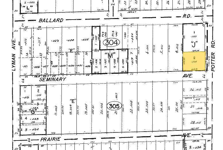 606 Potter Rd, Des Plaines, IL à vendre - Plan cadastral – Image 2 sur 5