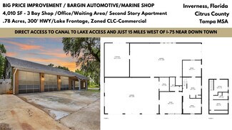 Plus de détails pour 8929 E Gulf To Lake Hwy, Inverness, FL - Local commercial à vendre