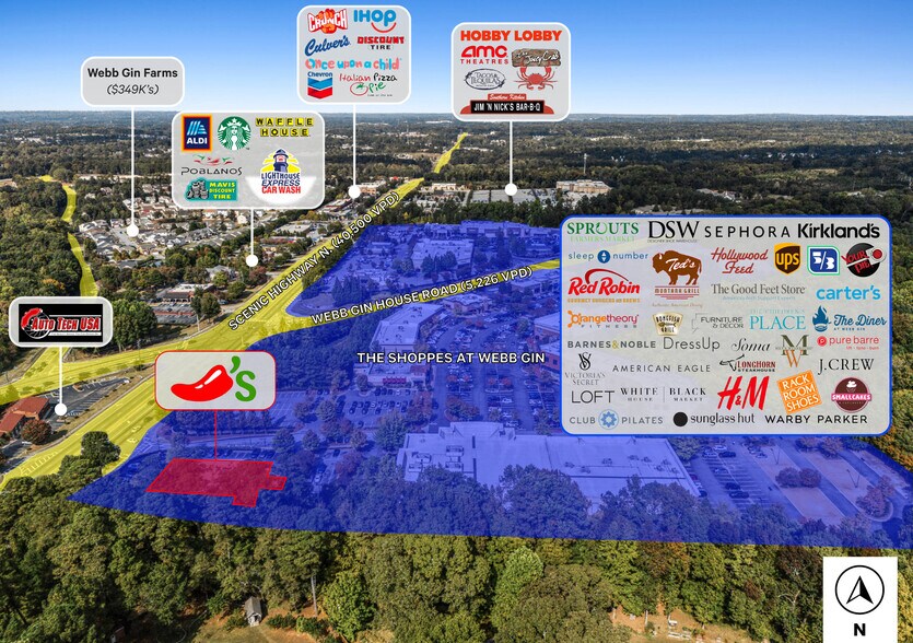 1350 Scenic Hwy N, Snellville, GA à vendre - Photo de l’immeuble – Image 3 sur 22