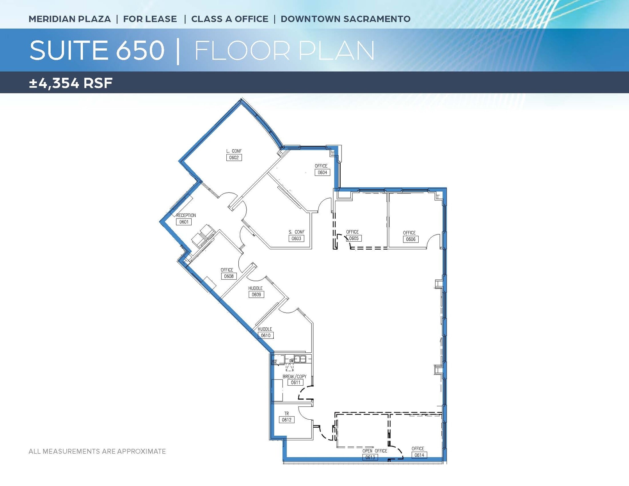 1415 L St, Sacramento, CA à louer Plan d’étage– Image 1 sur 1