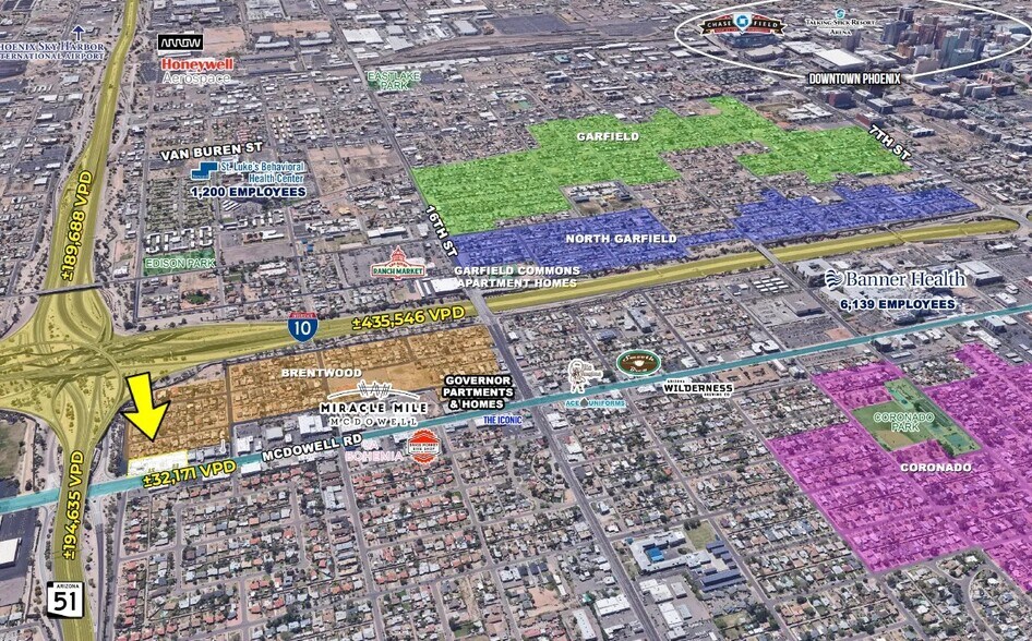 SR-51 & McDowell Rd SWC, Phoenix, AZ à louer - Photo de l’immeuble – Image 2 sur 3