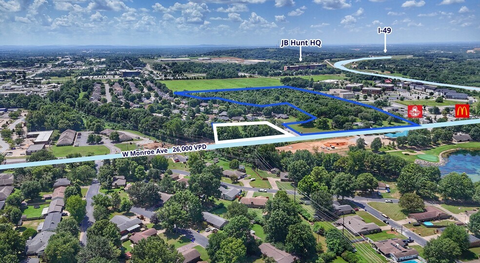 319 W Monroe Ave, Lowell, AR à vendre - Photo de l’immeuble – Image 2 sur 5