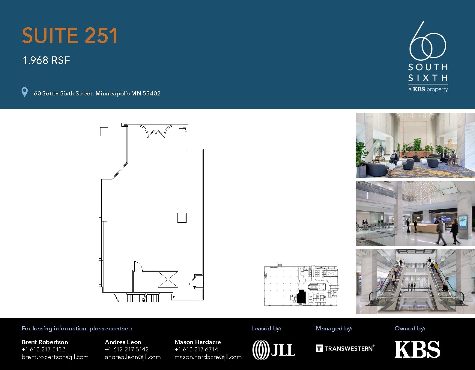 60 S 6th St, Minneapolis, MN à louer Plan d’étage– Image 1 sur 1