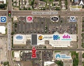 1010 E Hammer Ln, Stockton, CA - Vue aérienne  vue de carte