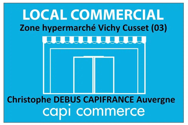 Local commercial dans Vichy à louer - Photo de l’immeuble – Image 1 sur 1