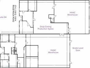 13300 McCormick Dr, Tampa, FL à louer Plan d’étage– Image 1 sur 2